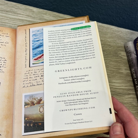 Greenlights by Matthew McConaughey - Hardcover Book - Picture 3 of 4